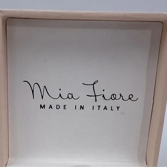 MÍA FIORE, KNOTT STUD EARRINGS, STERLING SILVER & 18KT GOLD PLAYED EARRINGS - Picture 10 of 14